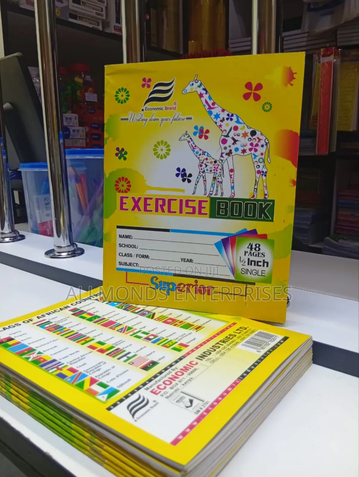 1/2 Inch Single Ruled Book 48 Pages- Economics