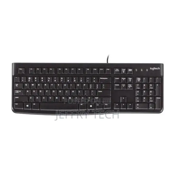 Logitech Usb Standard Computer Keyboard (1yr Wrty)