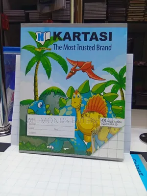 A5 1/2 Inch Square Ruled 48pages-Kartasi