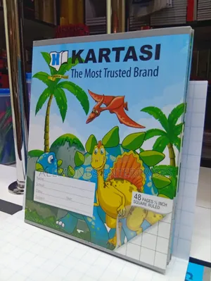 A5 1/2 Inch Square Ruled 48pages-Kartasi
