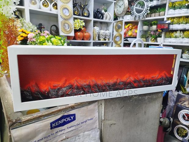 Led Fireplace 98cm × 28cm - thumbnail 3