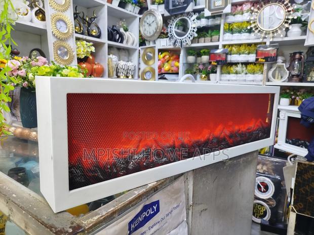 Led Fireplace 98cm × 28cm - thumbnail 2