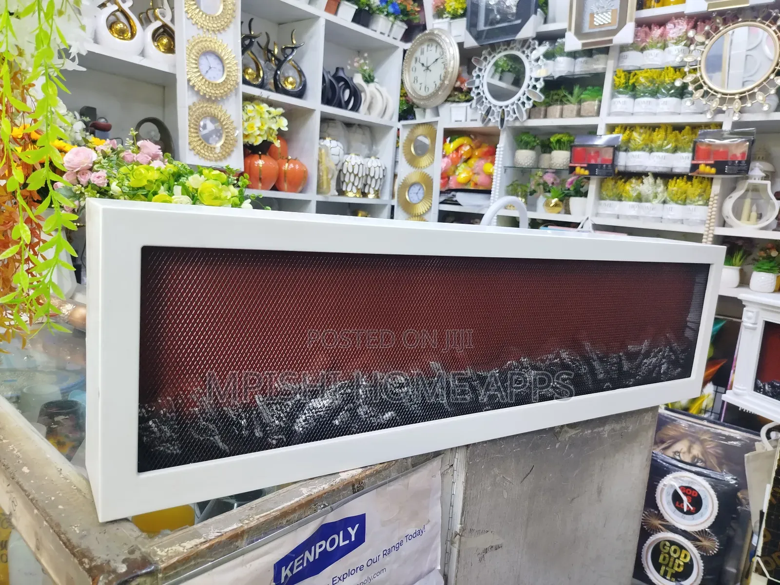 Led Fireplace 98cm × 28cm