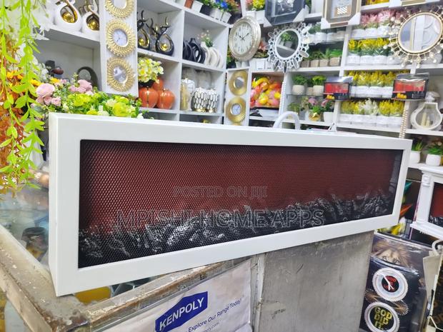 Led Fireplace 98cm × 28cm - thumbnail 4