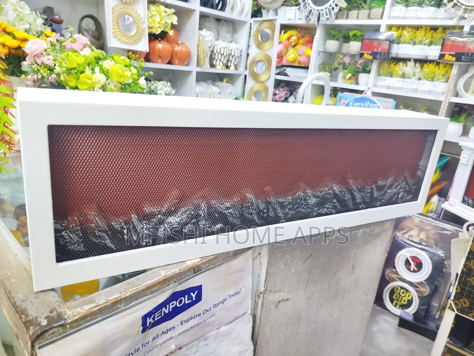 Led Fireplace 98cm × 28cm