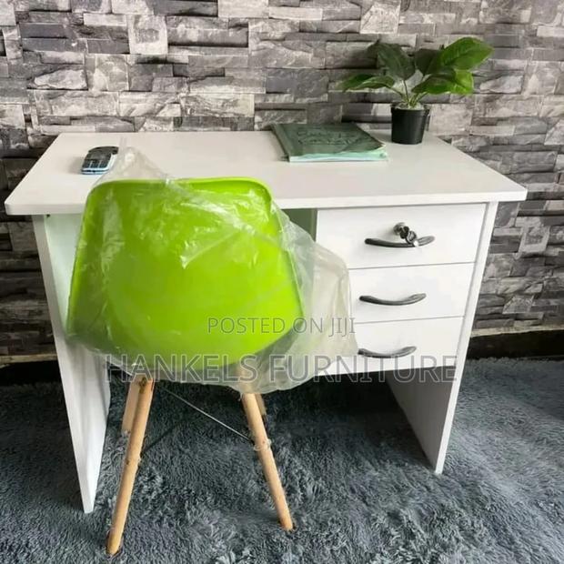 Chair and White Desk