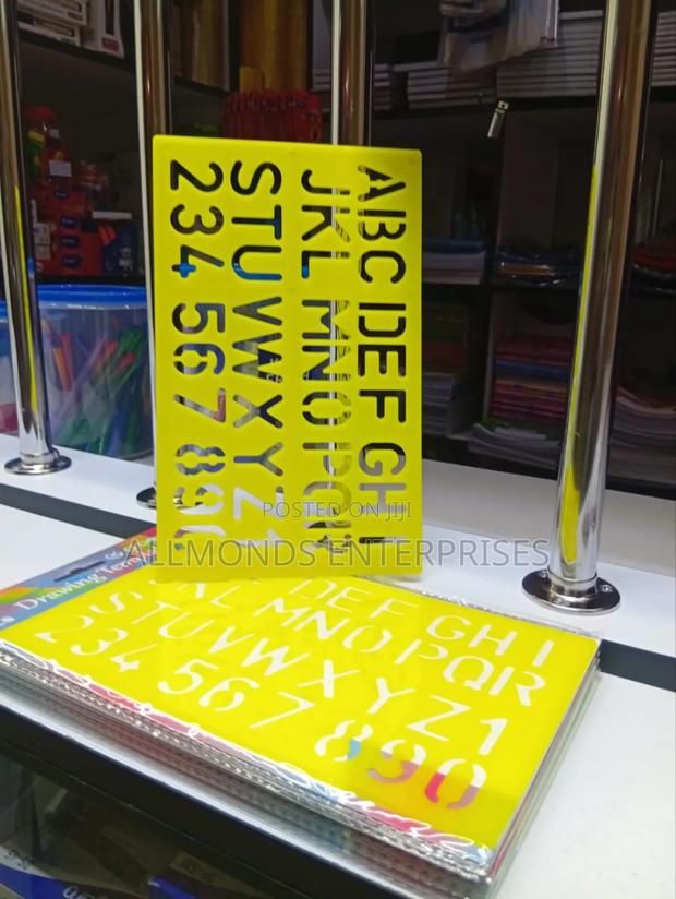 Stencil-Letters and Numbers - thumbnail 4