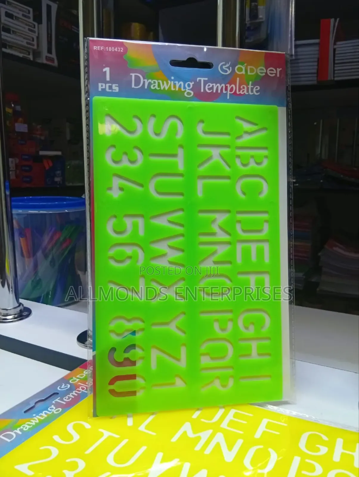 Stencil-Letters and Numbers