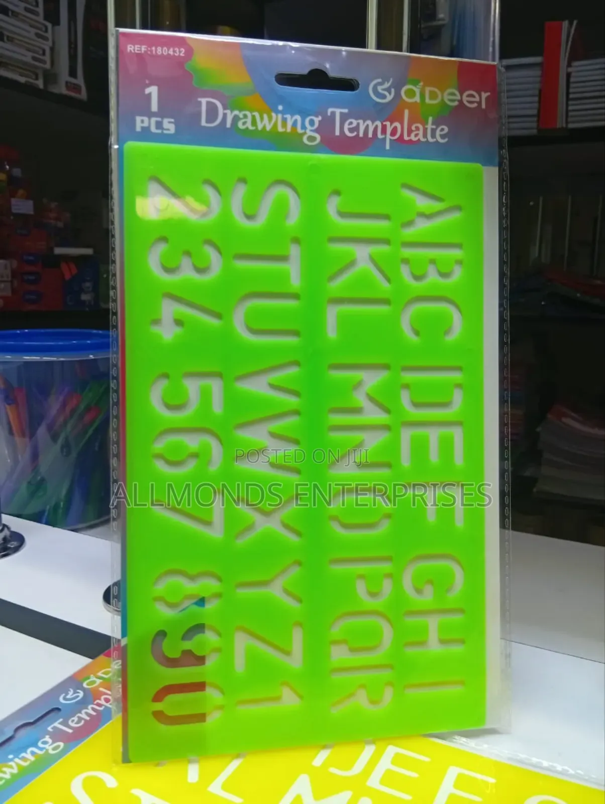 Stencil-Letters and Numbers