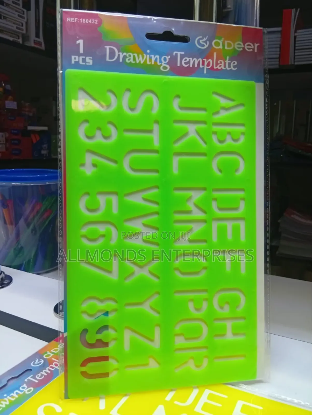 Stencil-Letters and Numbers