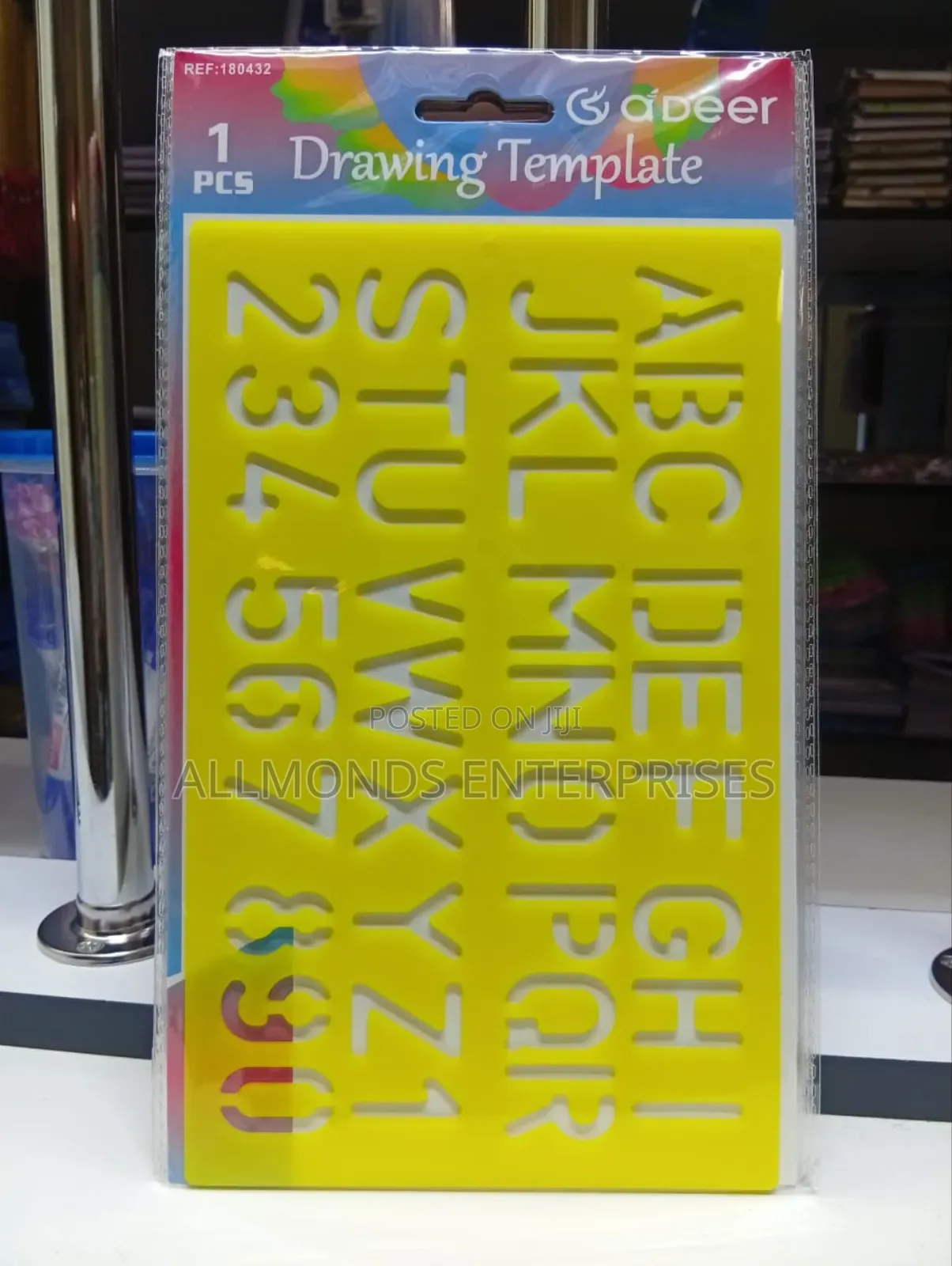 Stencil-Letters and Numbers