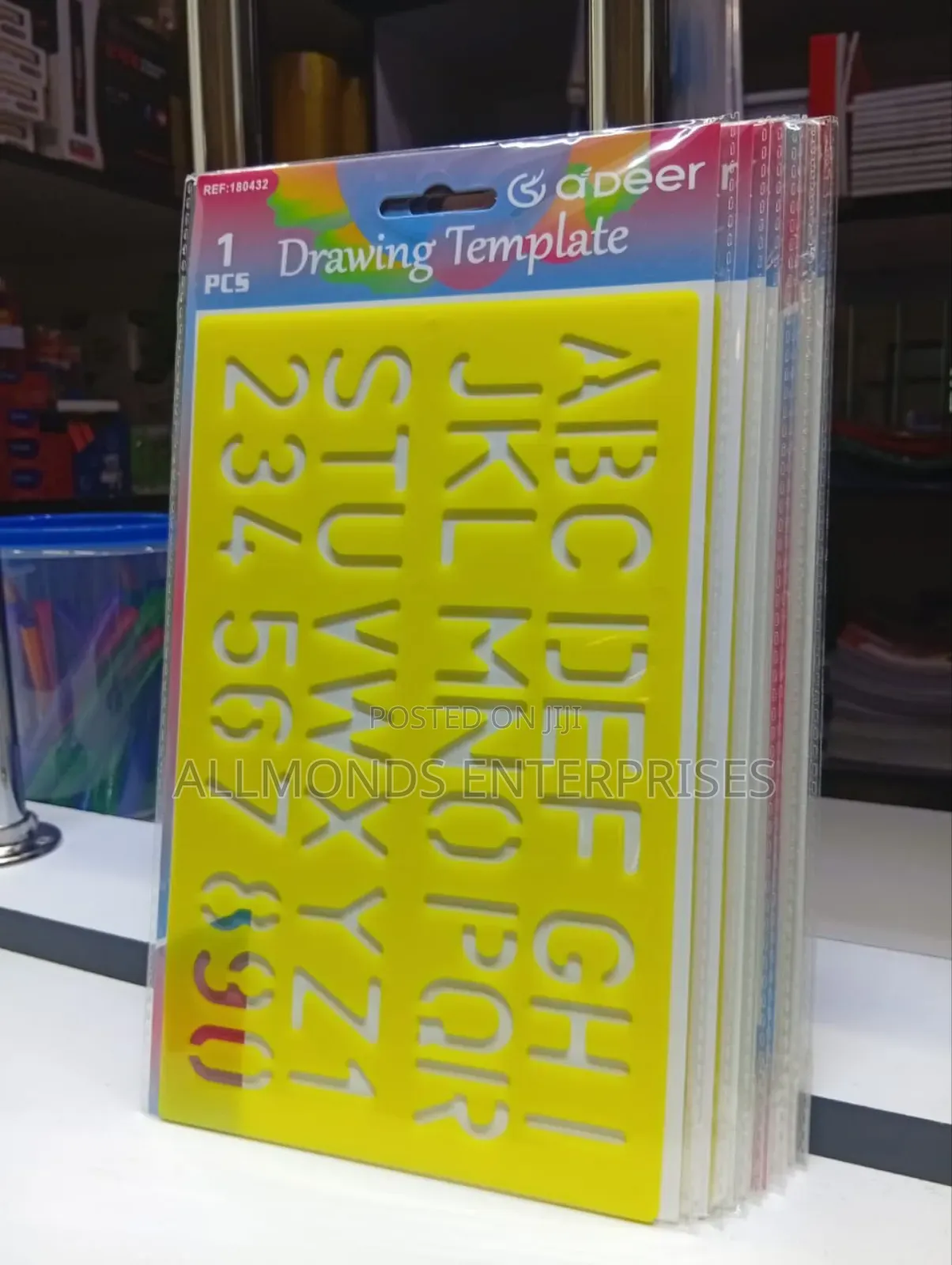 Stencil-Letters and Numbers