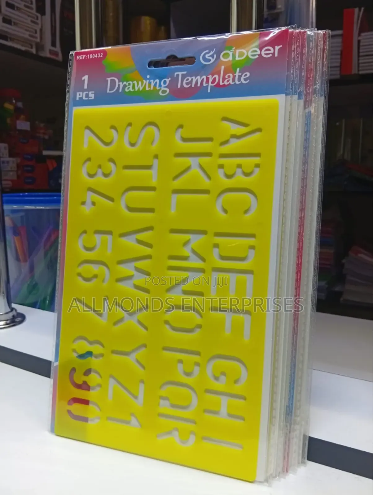 Stencil-Letters and Numbers