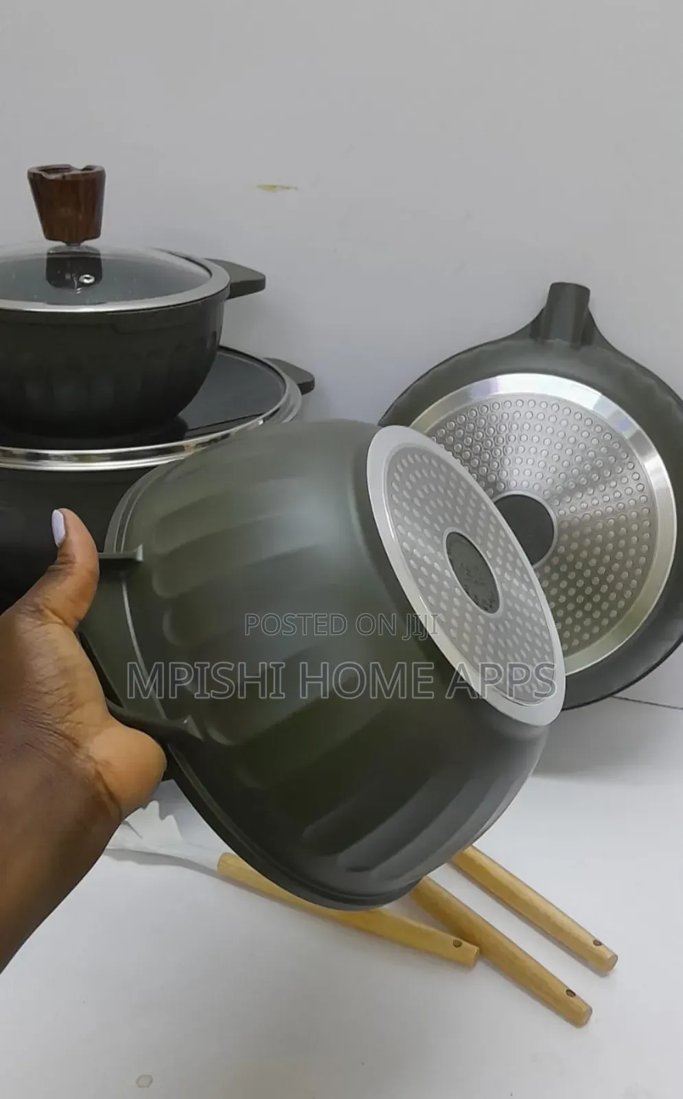15pcs Granite Cookware Set