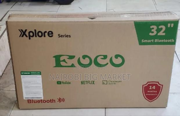 32 Inches Ecco Smart Android Digital Tv With Bluetooth