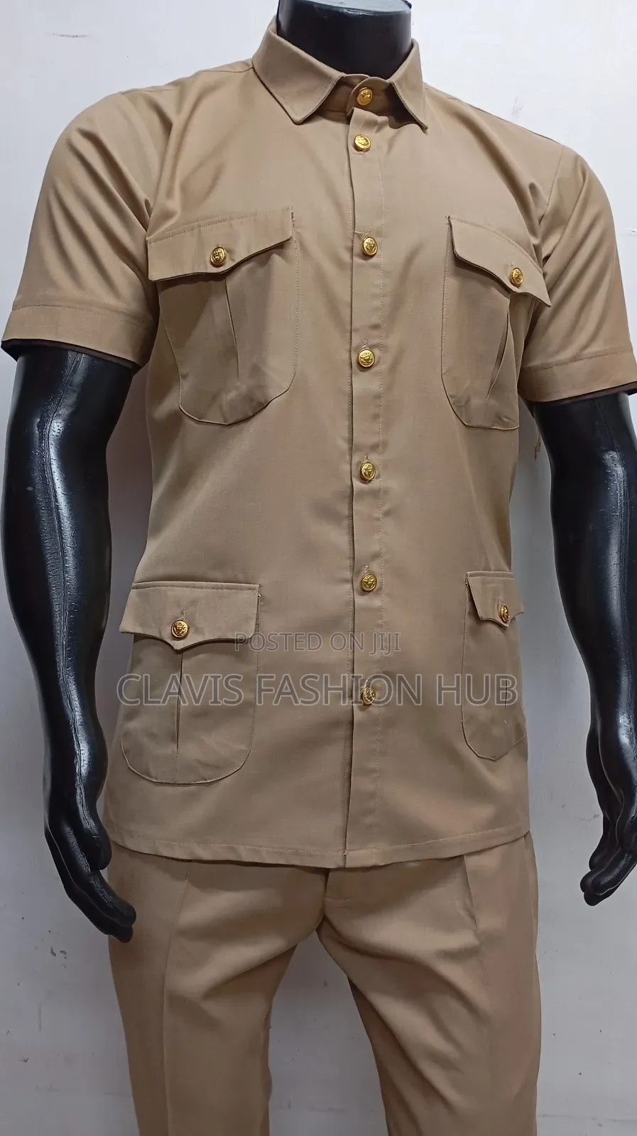 Men Beidge Ribbon Kaunda Suit