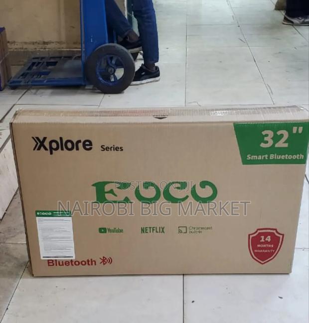 New Arrival 32 Inches Ecco Smart Android Tv With Bluetooth - thumbnail 3