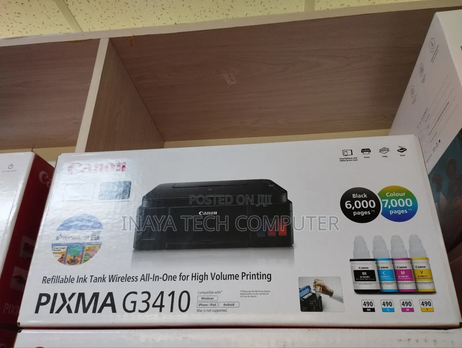 Canon Pixma G3410 A4 Multifunctional Printer