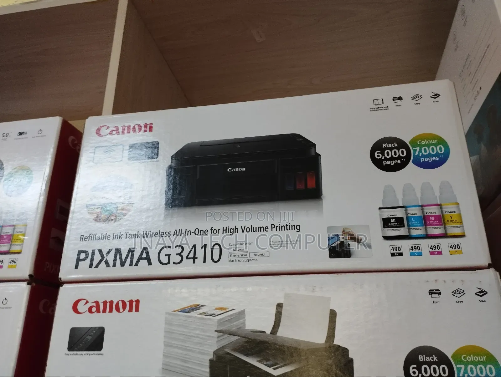 Canon G3410 Color Wireless Printer