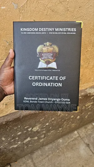 Academic Certificate Holder, Artificial Leather Material