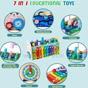 Multipurpose Brain Box Game/Xylophone - main view