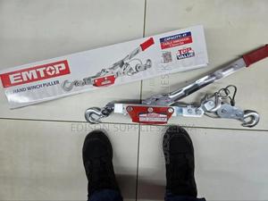 Hand Cable Puller Emtop 4 Ton Hand Winch Double Ratcheting - thumbnail 2
