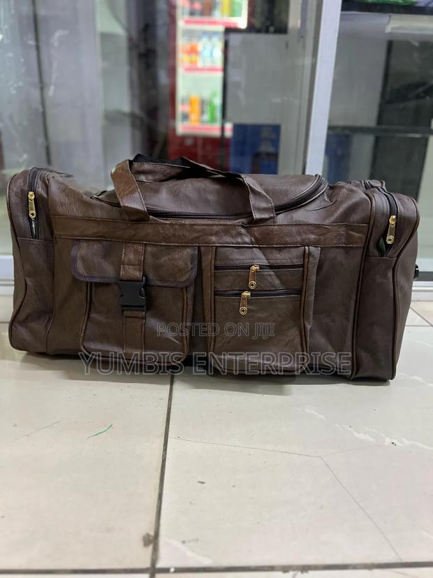 Large Multi Pockets Brown Strong Big Travelling Bags at 1600 - thumbnail 2