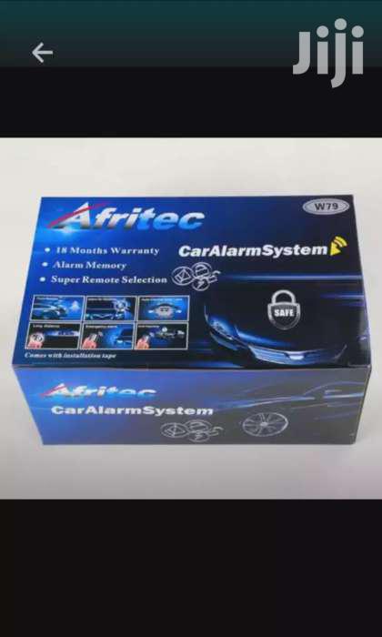 New Brand Of Afritec Car Alarm With Cut-off, Free Installation