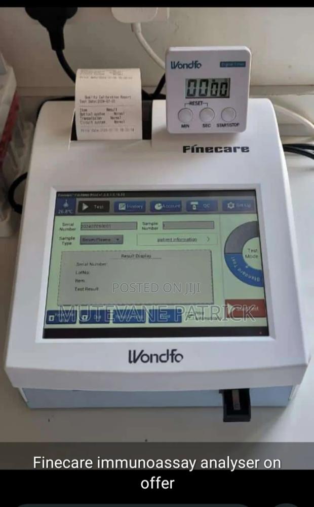 Finecare Fluorescence Immunoassay Rapid Quantitative Test - main view