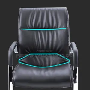 Office Chairs; Executive Imported Leather Visitor Seat