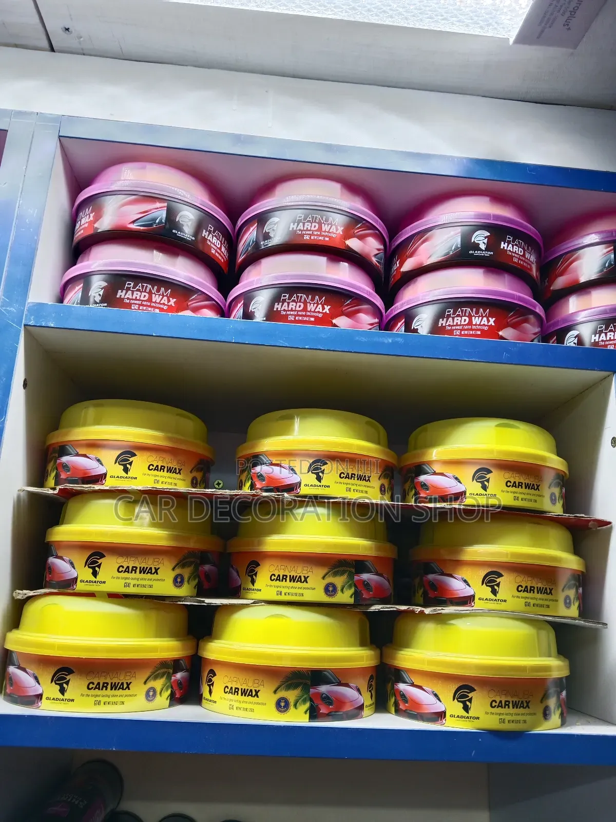 Diffrent Brands Car Body Wax