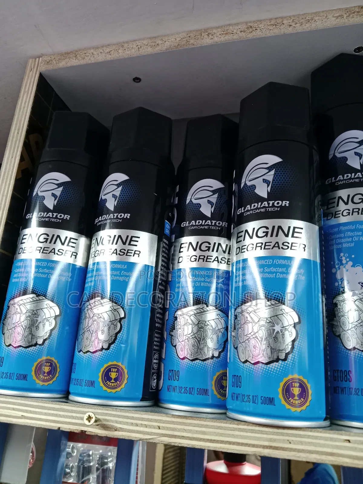 Foam or Spray Type Engine Degreaser