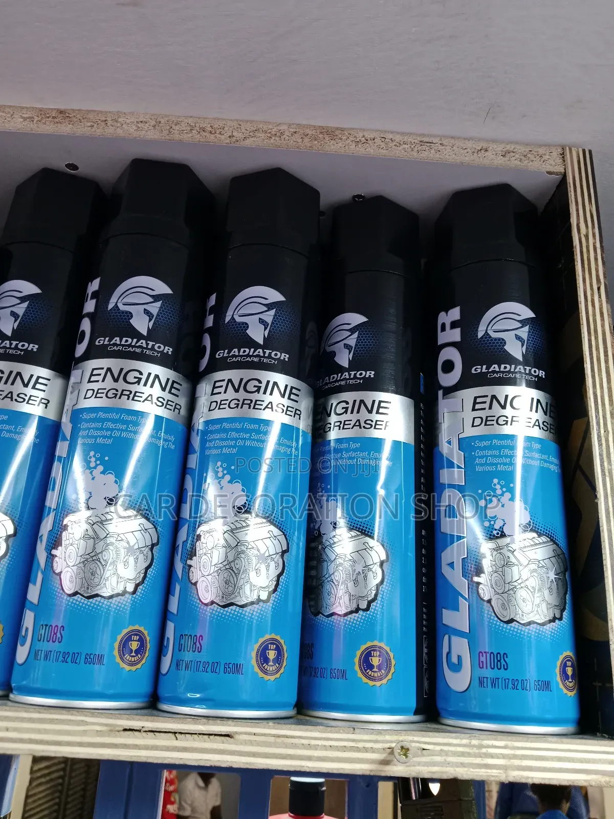 Foam or Spray Type Engine Degreaser