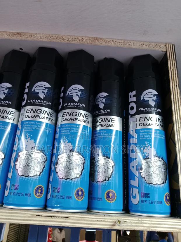Foam or Spray Type Engine Degreaser