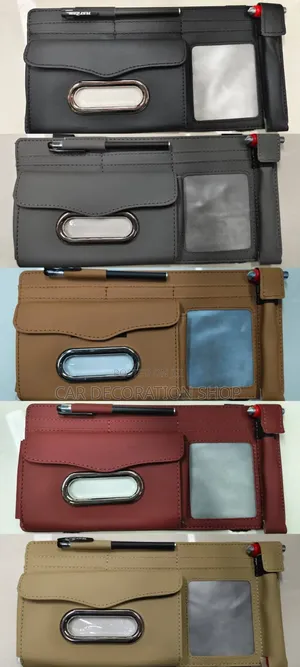 Visor Clip on Atm Pockets Holder