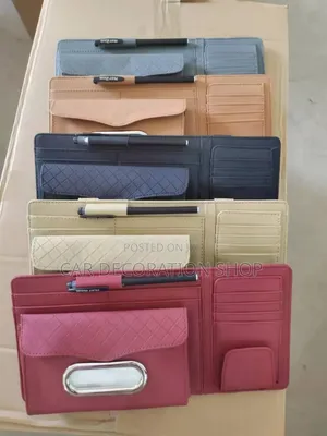 Universal Clip on Sunvisor Cards Organizer