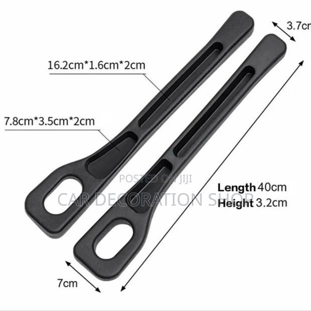 2pcs Flexible Silicone Seat Gap Fillers - thumbnail 2
