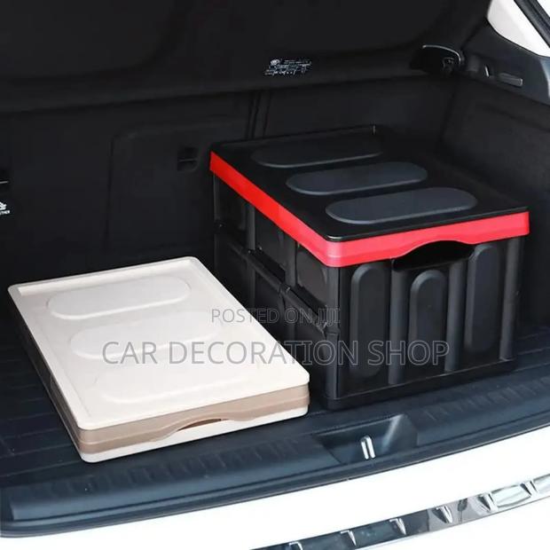 Plastic Collipsible Heavy Duty Boot Organizer With Top Cover