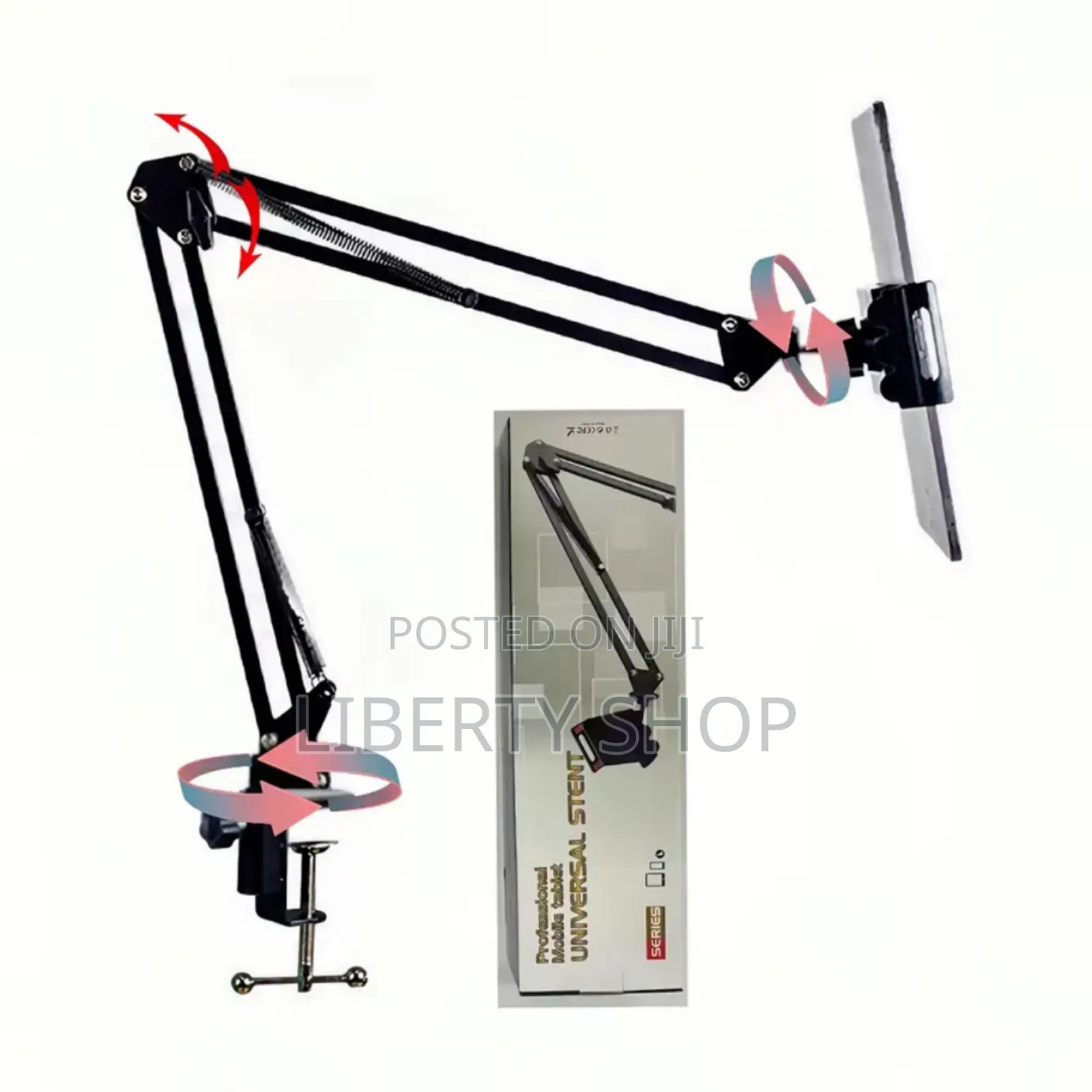 Universal Adjustable Long Tablet Holder