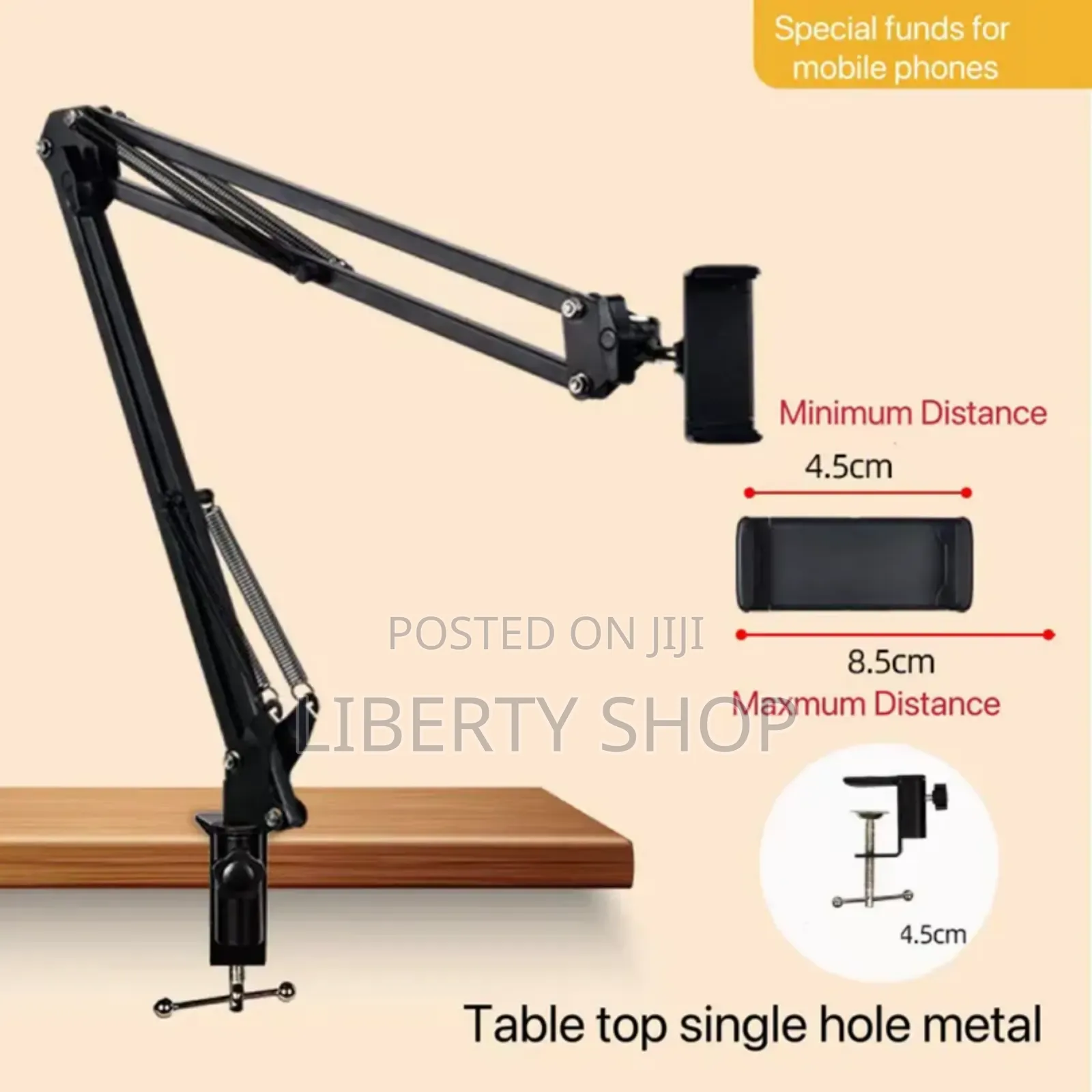 Universal Adjustable Long Tablet Holder