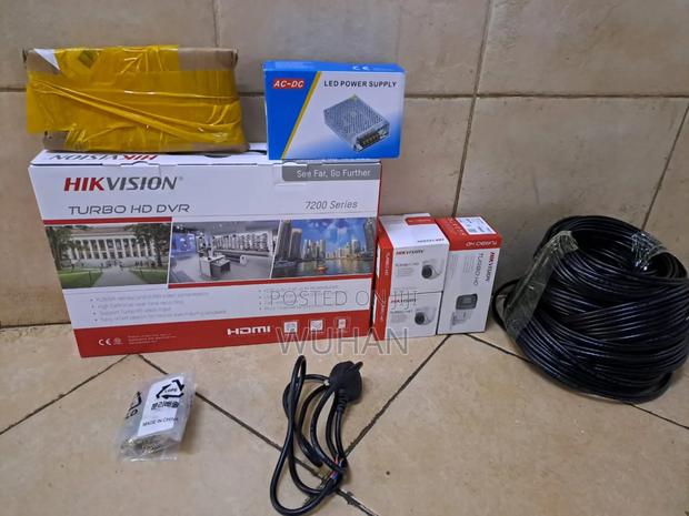 Hikvision 3 Channel CCTV Camera Combo 1 Year Warranty