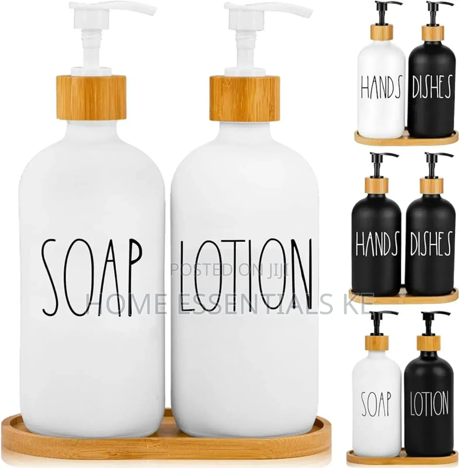 Ceramic 3in1 Hands - Dishes, Soap - Lotion Branded