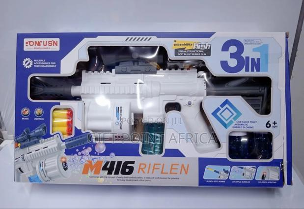 3 in 1 Kids Nerf Gun - main view