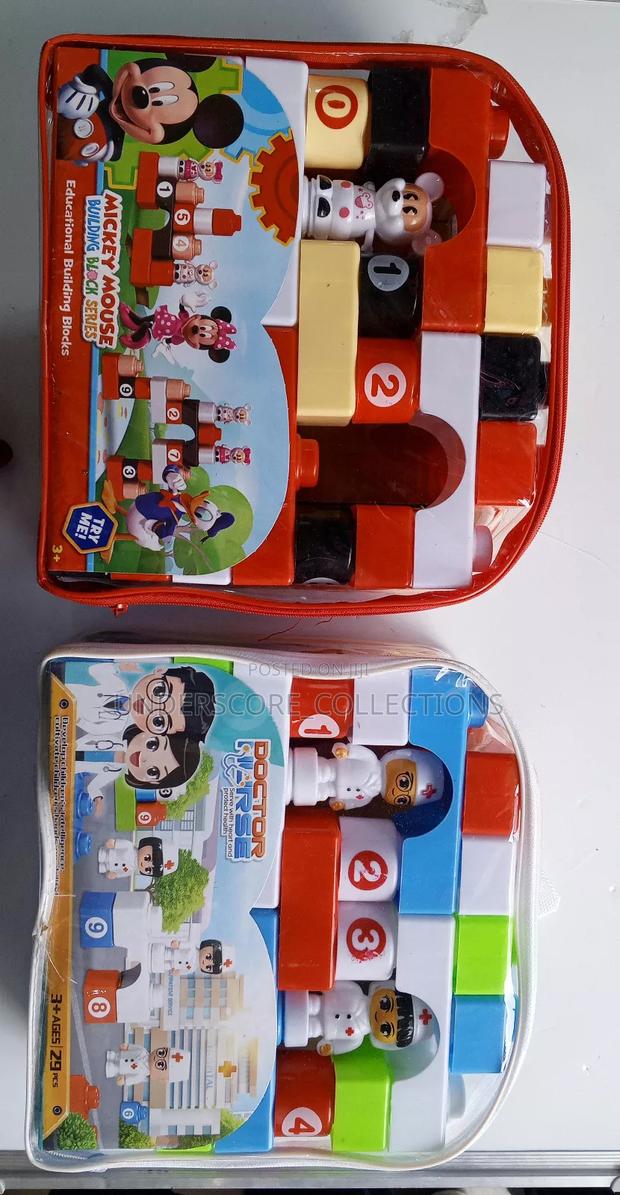 Mickey Mouse Nurse Educative Building Blocks