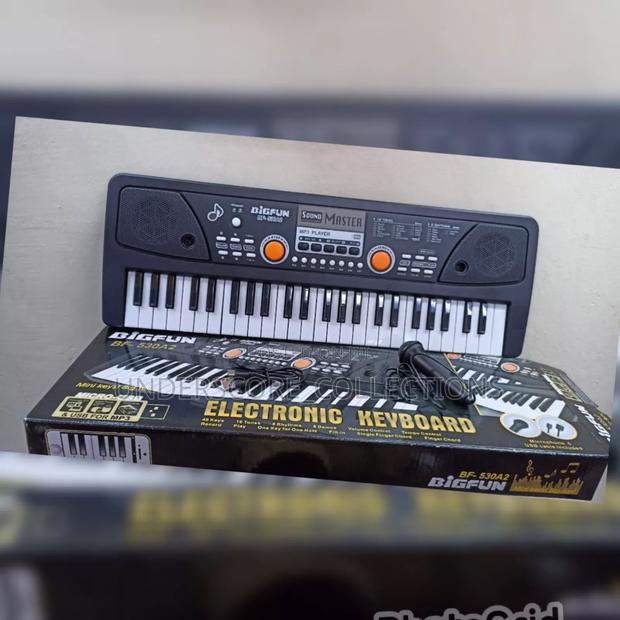 49 Keys Electronic Keyboard With Microphone - main view