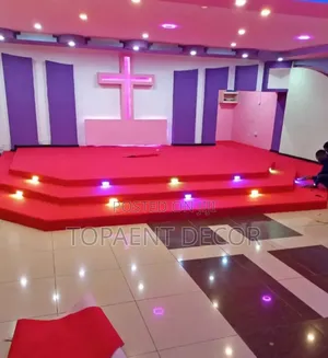 Delta Bright Red 4mm Supply and Installation Altar Carpets