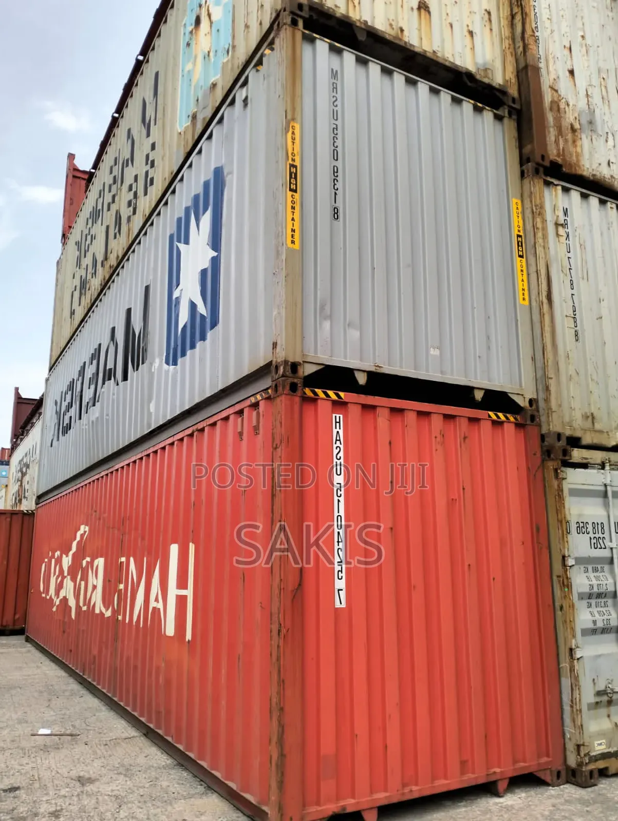 20ft Empty Shipping Containers On Offer!