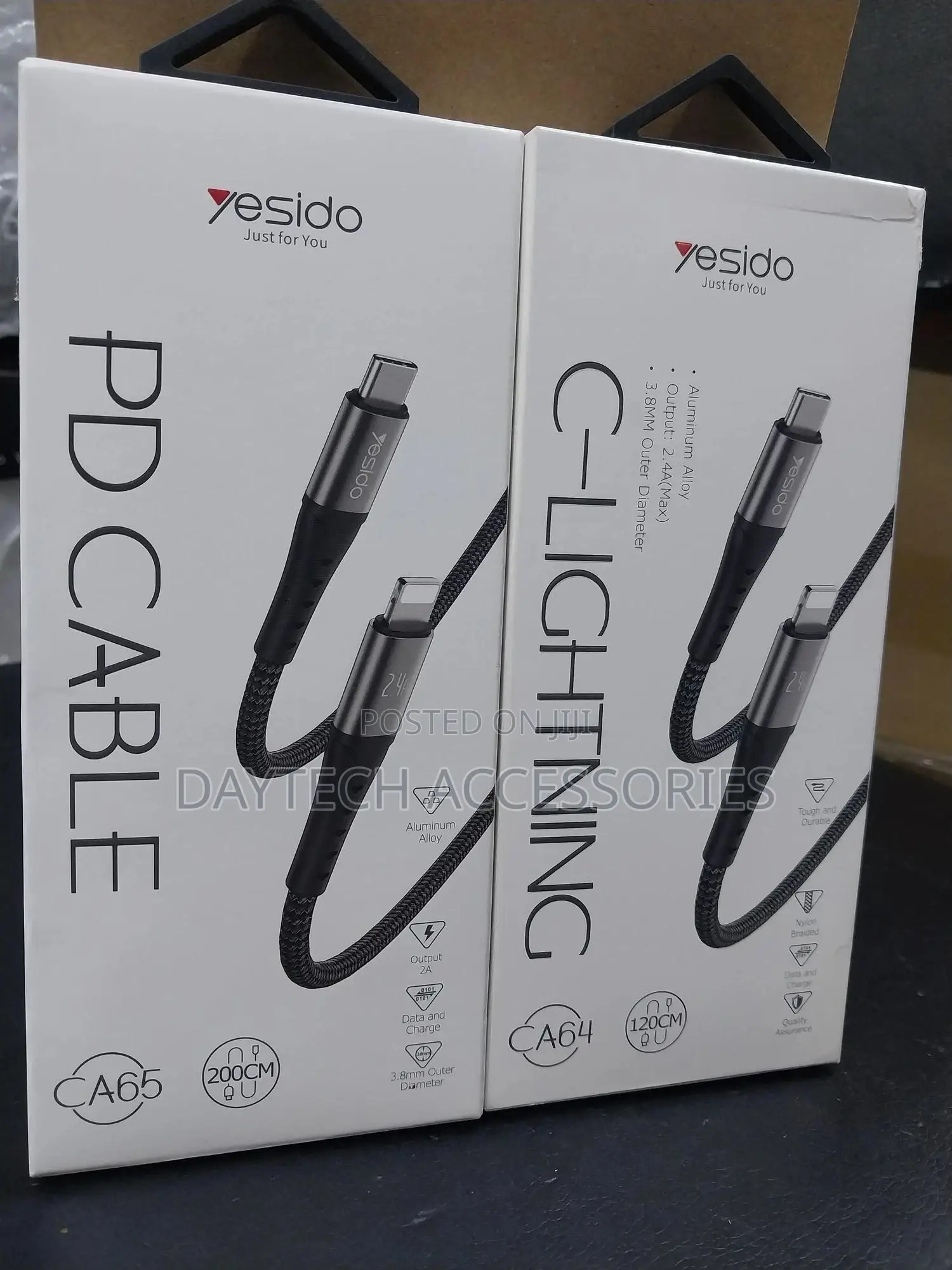Yesido Type-C to Lightning Charging Cable and Data Transfer