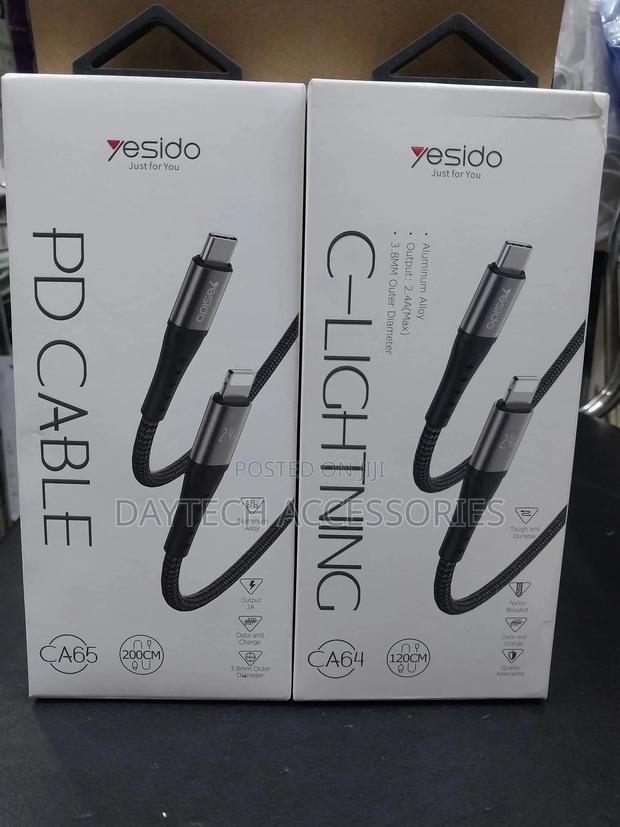Yesido Type-C to Lightning Charging Cable and Data Transfer - thumbnail 3