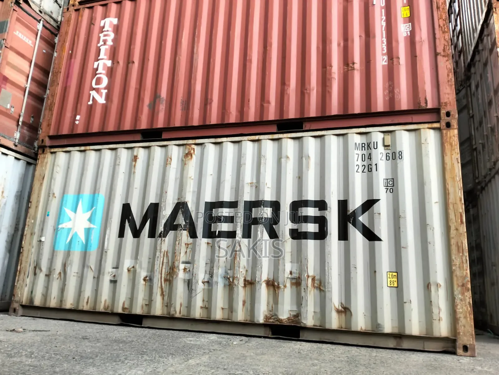 20ft Ready Shipping Containers For Sale